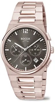 Наручные  мужские часы Boccia 3741-02. Коллекция Chronograph