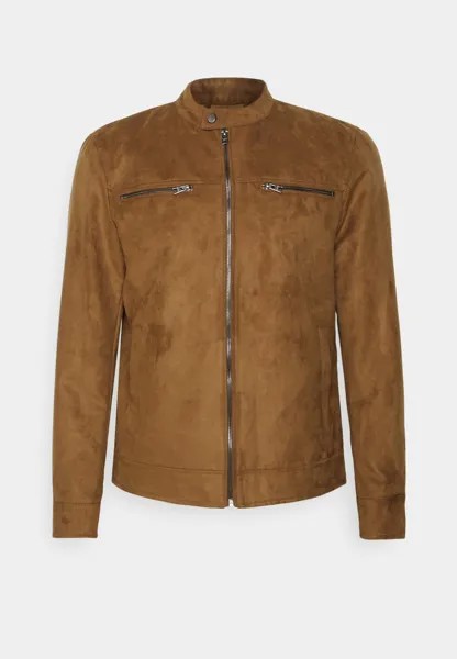 Куртка из синтетической кожи Only & Sons ONSWILLOW JACKET, цвет cognac