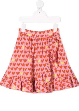 Stella McCartney Kids юбка Hearts