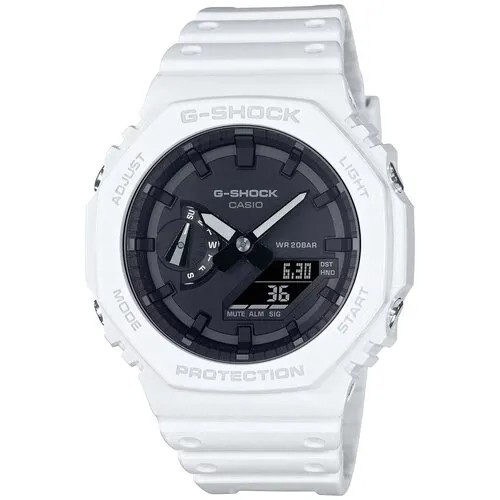 Наручные часы CASIO G-Shock 63327, белый, черный