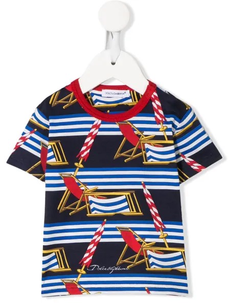 Dolce & Gabbana Kids футболка с принтом