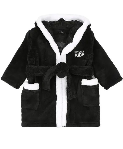 Халат детский Beverly Kids Molokosos, черный