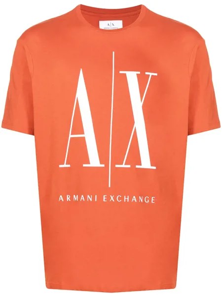 Armani Exchange logo-print T-shirt