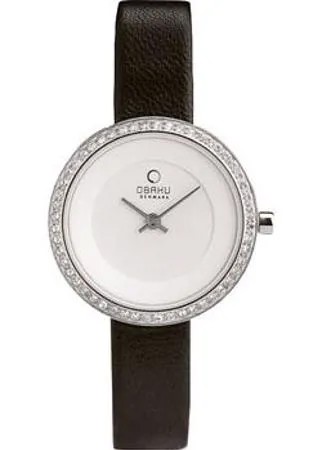 Fashion наручные  женские часы Obaku V146LECIRB. Коллекция Leather