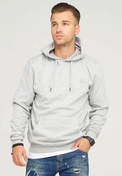 Толстовка SOULSTAR Hoodie DAKAR, серый меланж