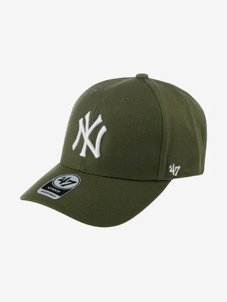 Бейсболки B-MVP17WBV-SW New York Yankees MLB (оливковый), Мультицвет