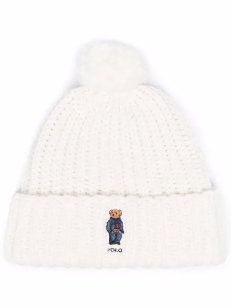 Polo Ralph Lauren шапка бини с вышивкой Polo Bear