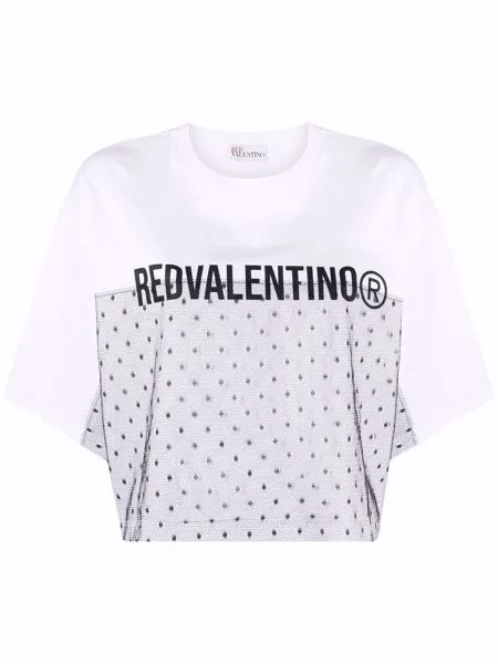 RED Valentino футболка с логотипом