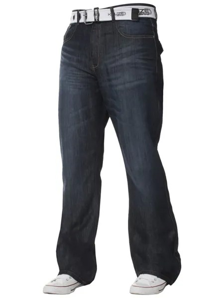 Мужские джинсы Kruze из денима Bootcut Enzo, синий