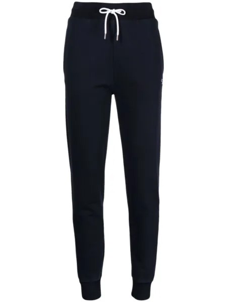 Спортивные брюки с кулиской Maison Kitsuné, синий