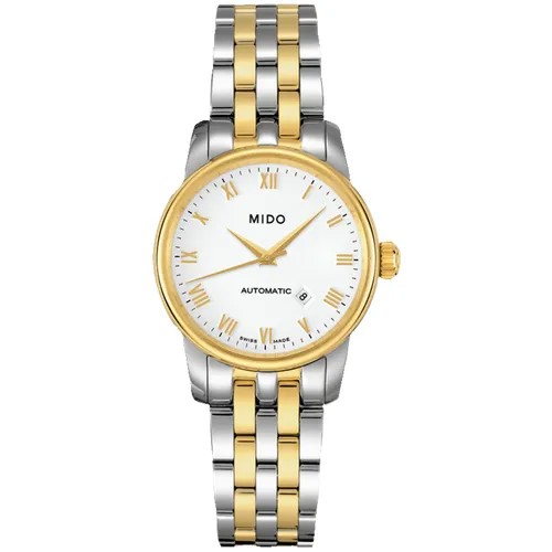 Наручные часы Mido Baroncelli Часы Mido Baroncelli M7600.9.26.1, серебряный, белый