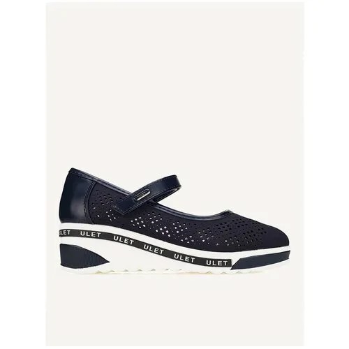 Туфли для девочек, цвет синий, размер 36, бренд Ulёt, артикул A2051-19 синий