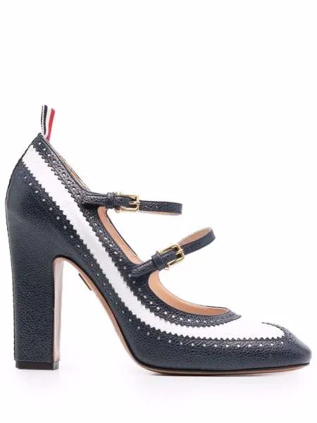 Thom Browne туфли на блочном каблуке