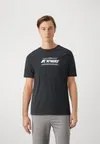 Футболка с принтом ODOM TYPO UNISEX K-Way, черный