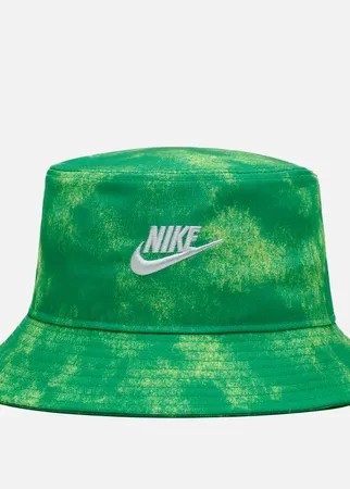 Панама Nike Futura Tie-Dye, цвет зелёный, размер M-L