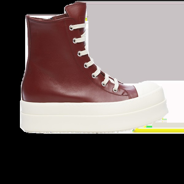 Кроссовки Rick Owens Wmns Lido Mega Bumper High, цвет Henna
