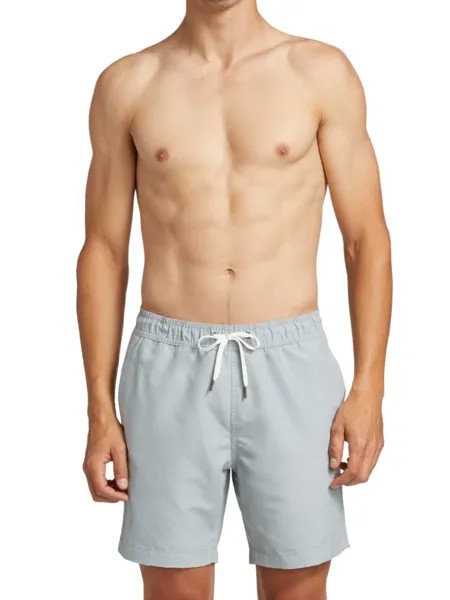 Классические шорты для плавания Saks Fifth Avenue, цвет Light Grey