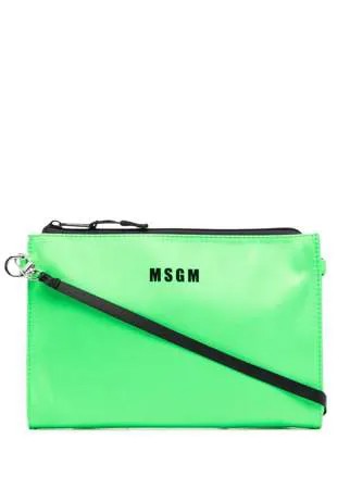MSGM мини-сумка на плечо с логотипом