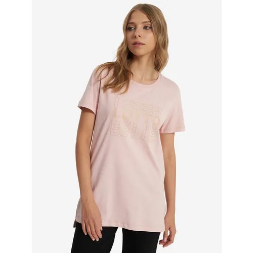 Футболка Lotto LOGO 2 T-SHIRT, размер L, пыльно-розовый