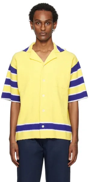 Желтая рубашка в полоску Marni
