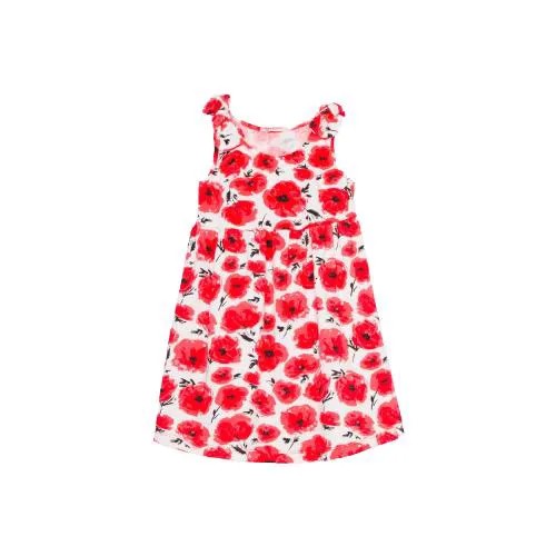 Платье для девочки А.BK1318P, цвет красный, рост 110