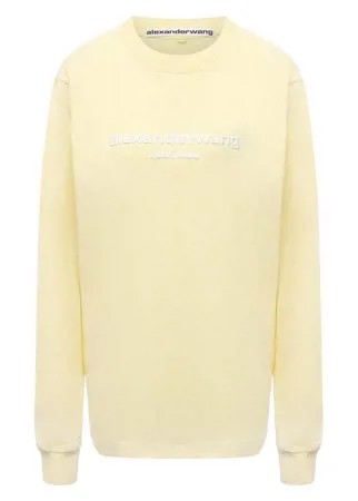 Хлопковый лонгслив Alexander Wang