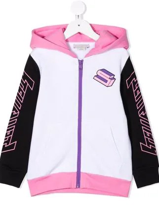 Stella McCartney Kids худи с контрастными рукавами