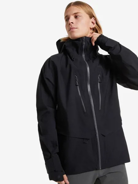 Куртка мембранная мужская Salomon QST 3L Shell, Черный