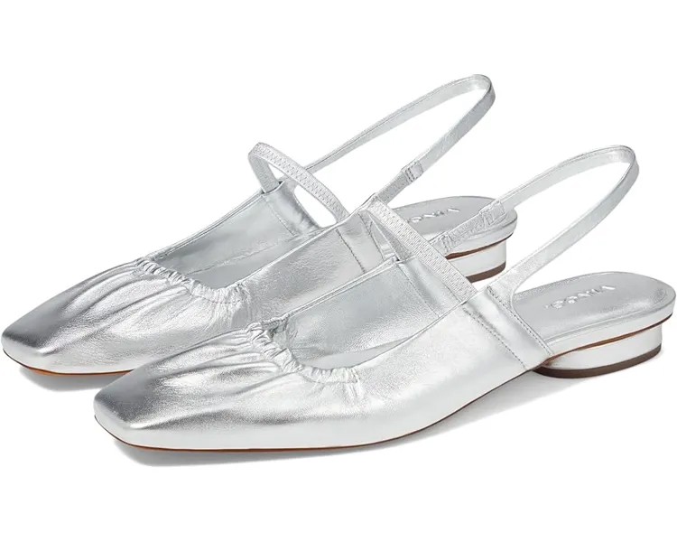 Туфли Vince Venice, цвет Warm Silver Leather