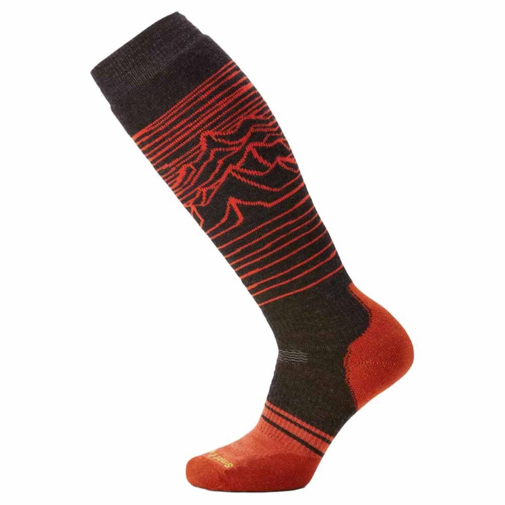 Носки Smartwool Full Cushion Iguchi Pattern OTC Long, оранжевый