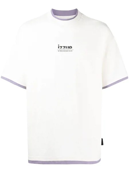 Izzue футболка с многослойным эффектом и логотипом