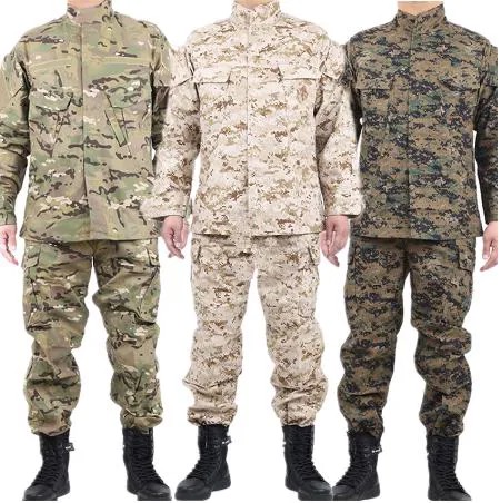 Мужская Военная униформа, тактическая одежда, боевая рубашка, камуфляжная армейская Военная солдатская спецназа, пальто и брюки, комплект, ...