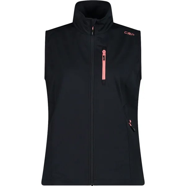 Жилет CMP 39A5086 Jacket Zip Hood Vest, черный