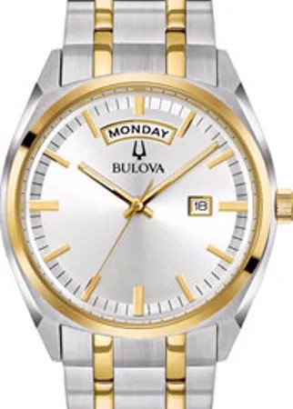 Японские наручные  мужские часы Bulova 98C127. Коллекция Classic