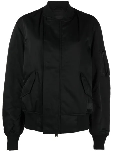 Y-3 бомбер с длинными рукавами, черный