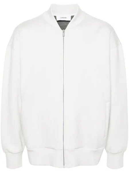 Lardini толстовка на молнии, белый