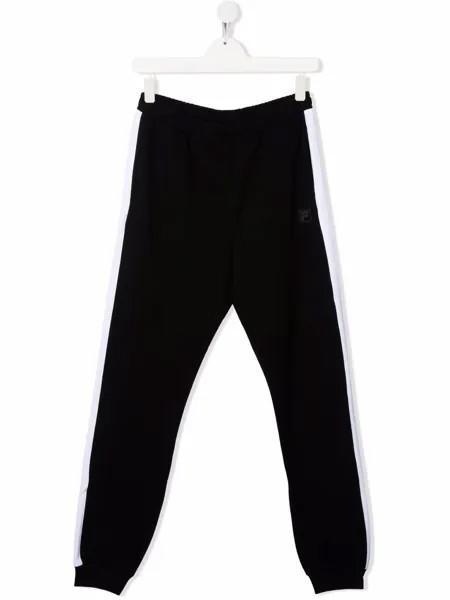 Fila Kids спортивные брюки с лампасами