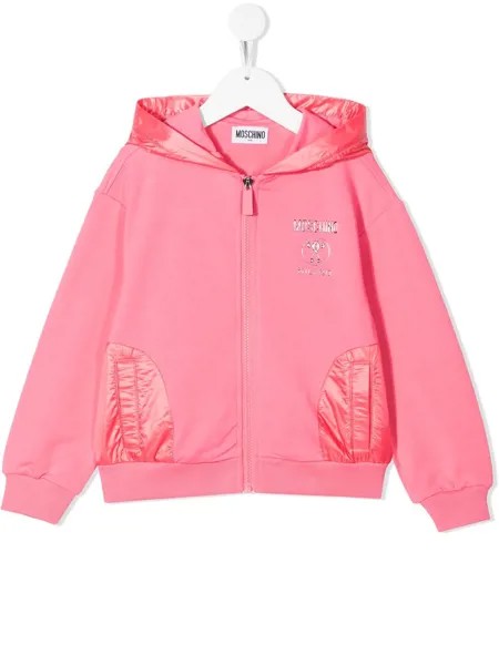 Moschino Kids худи на молнии