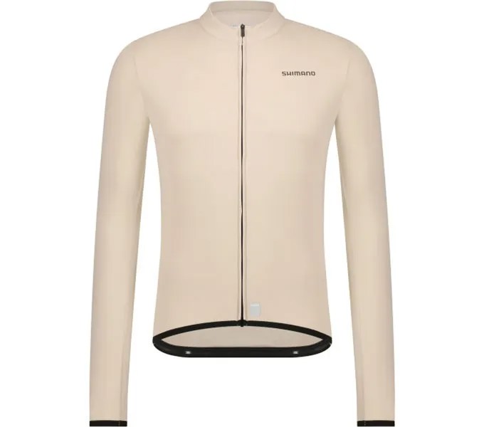 Рубашка SHIMANO Thermal Long Sleeve Jersey VERTEX, бежевый