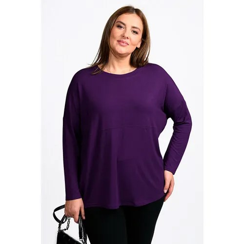 Блуза SVESTA, размер 66, фиолетовый
