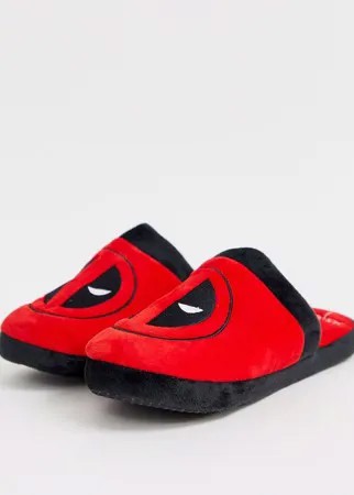 Слиперы с рисунком из комикса Fizz Marvel Deadpool-Красный