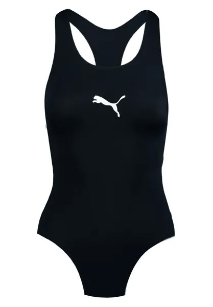 Купальник Puma SWIM WOMEN RACERBACK SWIMSUIT inSchwarz, цвет BadeanzugSWIM WOMEN RACERBACK SWIMSUIT inSchwarz