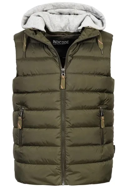 Жилет INDICODE JEANS, хаки