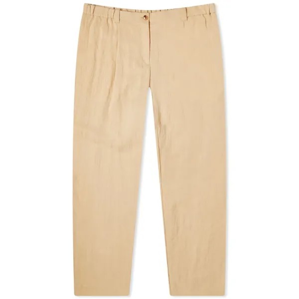 Узкие эластичные брюки по индивидуальному заказу Kenzo, бежевый