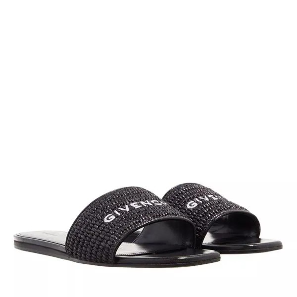 Сандалии sandals slide 4g in refia Givenchy, черный