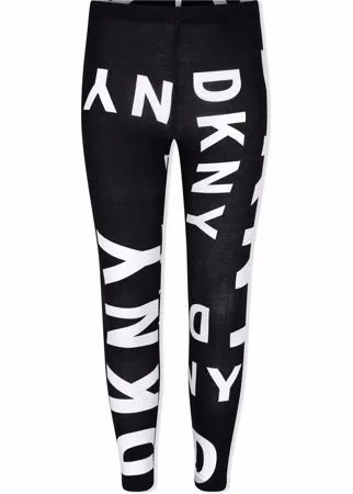 Dkny Kids легинсы с логотипом