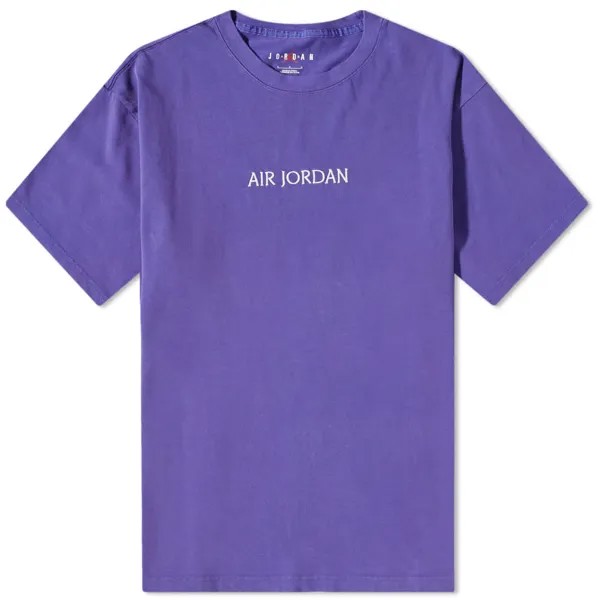 Футболка Air Jordan Wordmark Fleece, фиолетовый