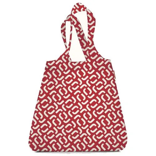 Сумка складная mini maxi shopper signature red