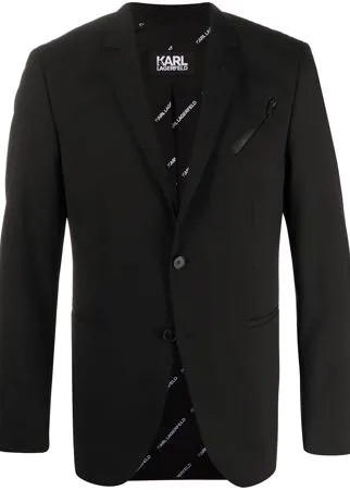 Karl Lagerfeld однобортный пиджак