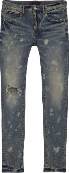 Джинсы PURPLE BRAND Low Rise Skinny, индиго